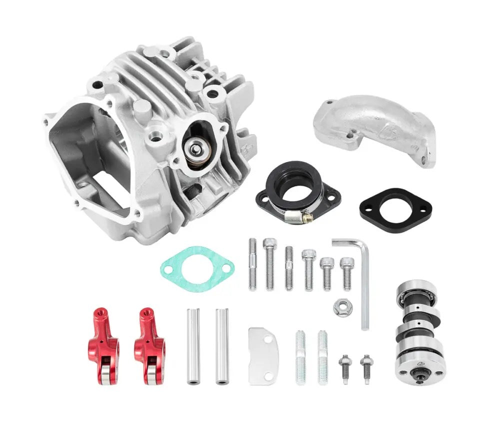 TB Parts V2 Head, Manifold, & Stg 4 cam - KLX110